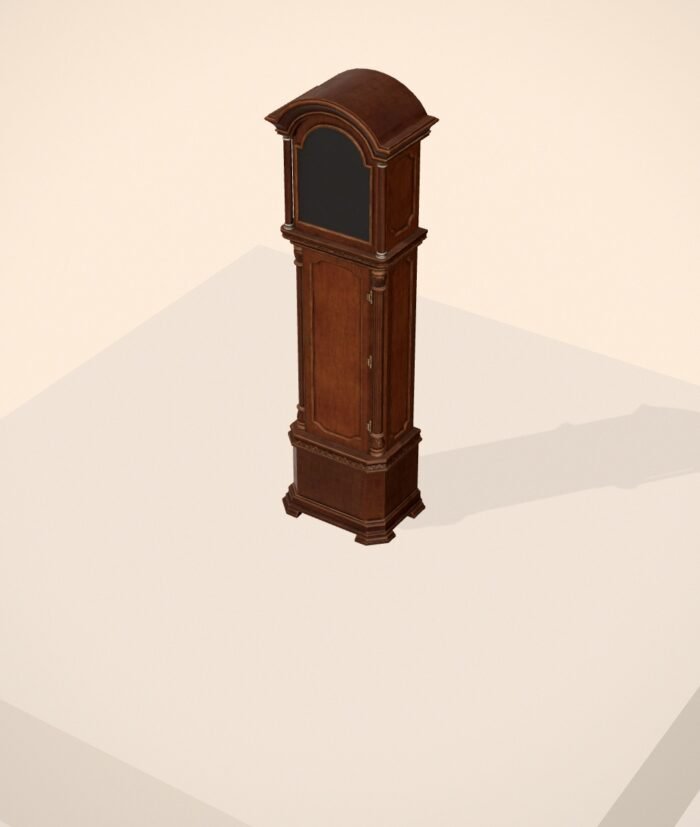 Vintage Grandfather Clock 01
