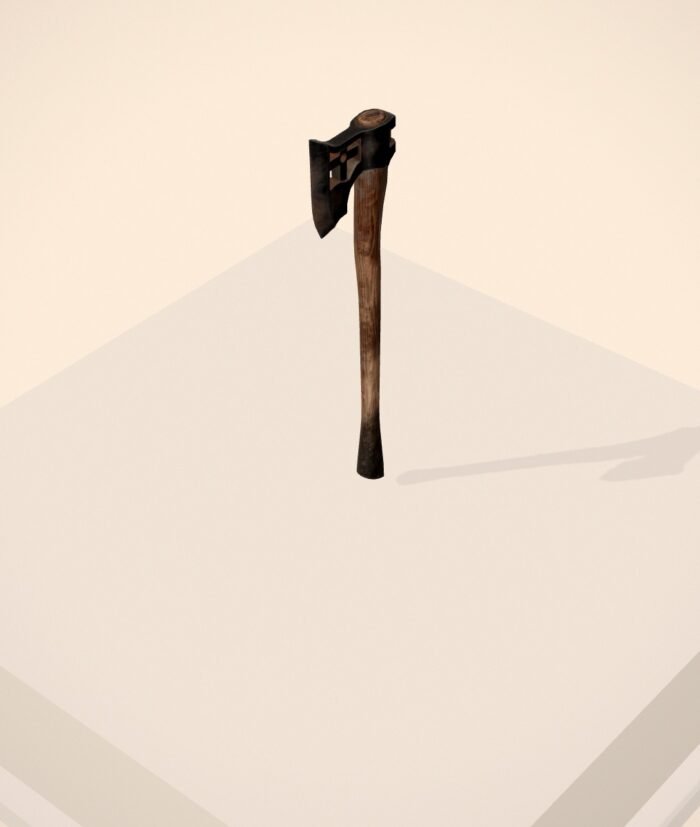 Wooden Axe 03