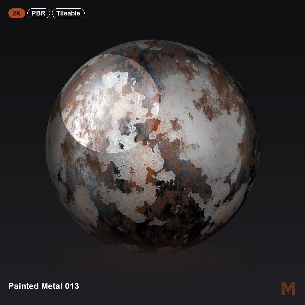 Painted Metal 013
