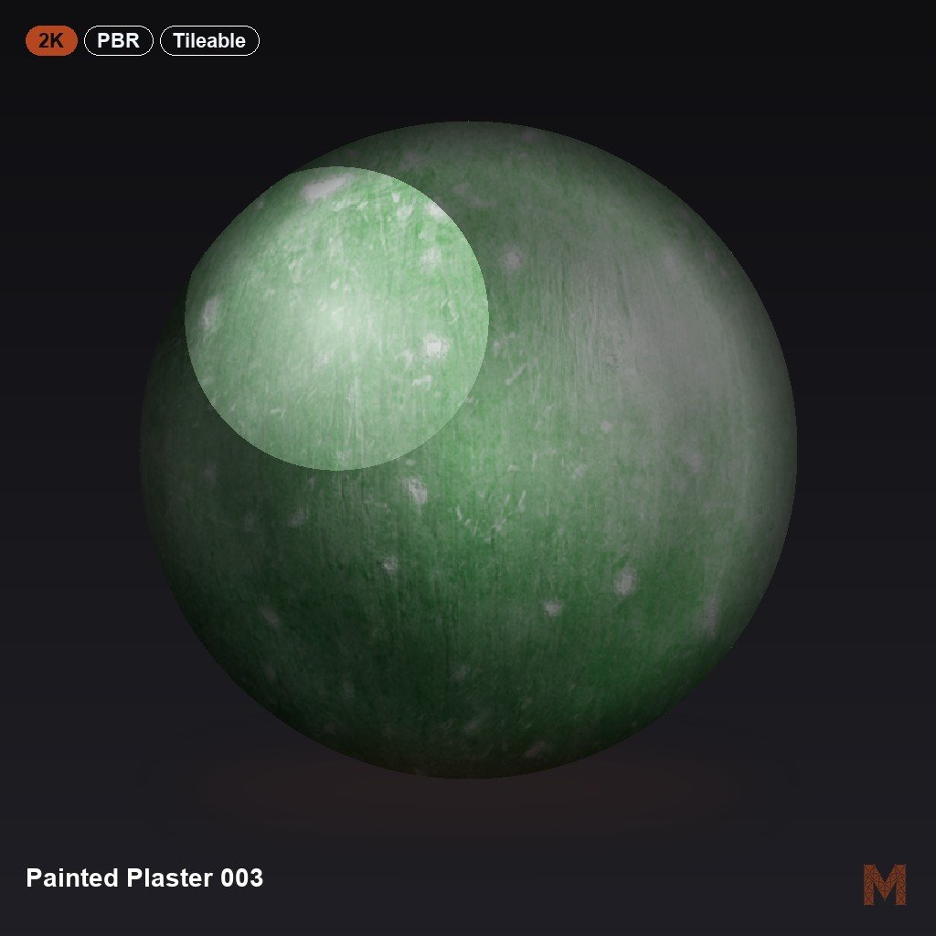Painted Plaster 003