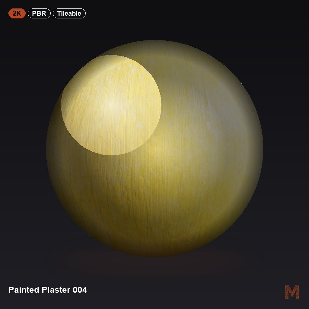 Painted Plaster 004