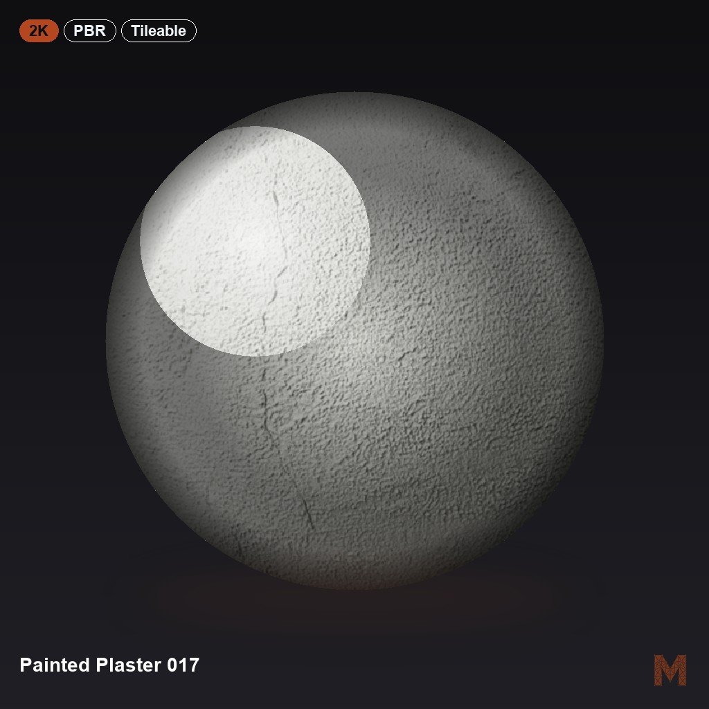 Painted Plaster 017
