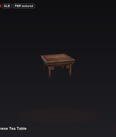 Chinese Tea Table