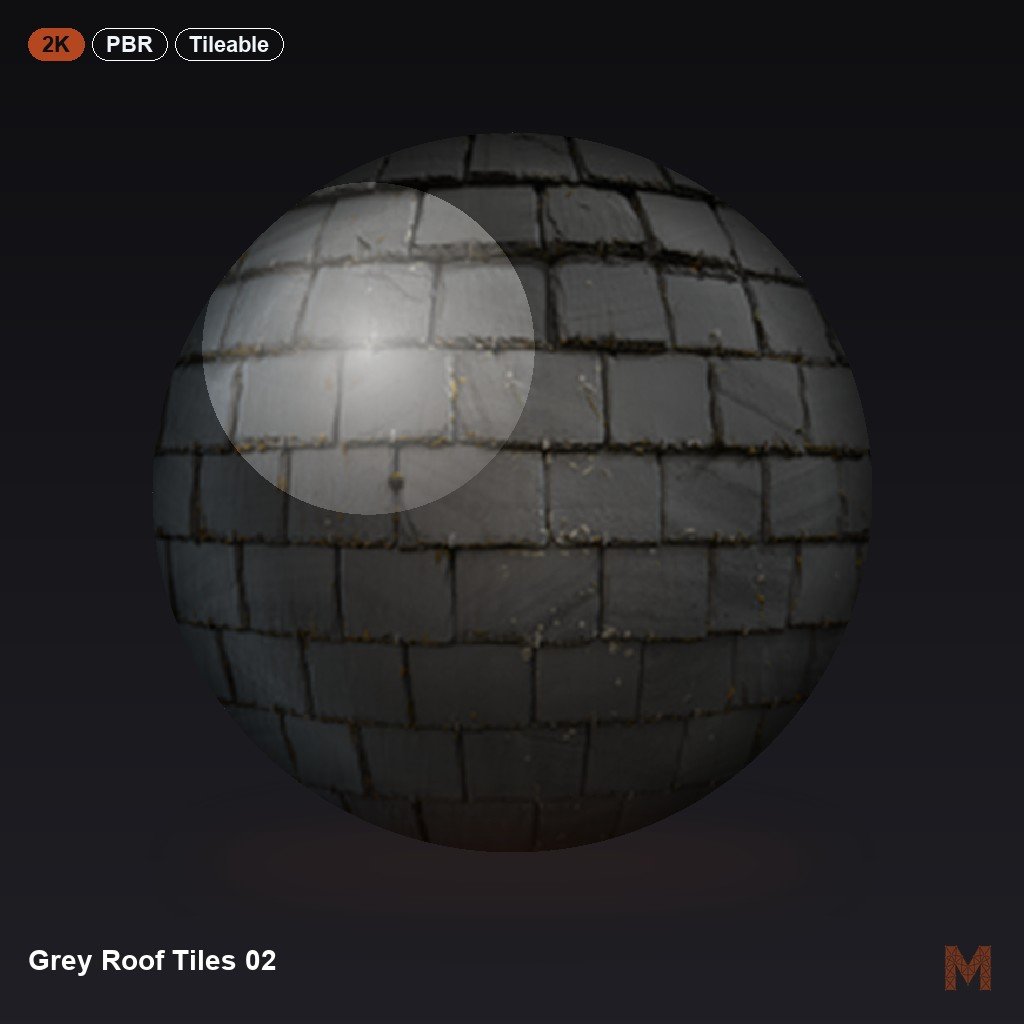 Grey Roof Tiles 02