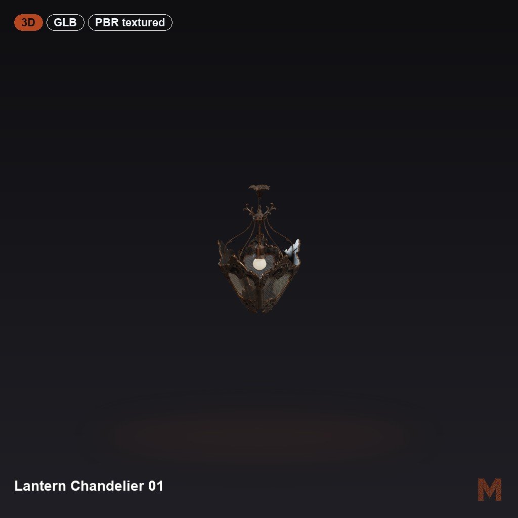 Lantern Chandelier 01