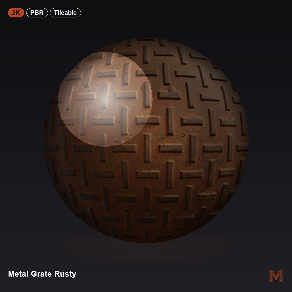 Metal Grate Rusty