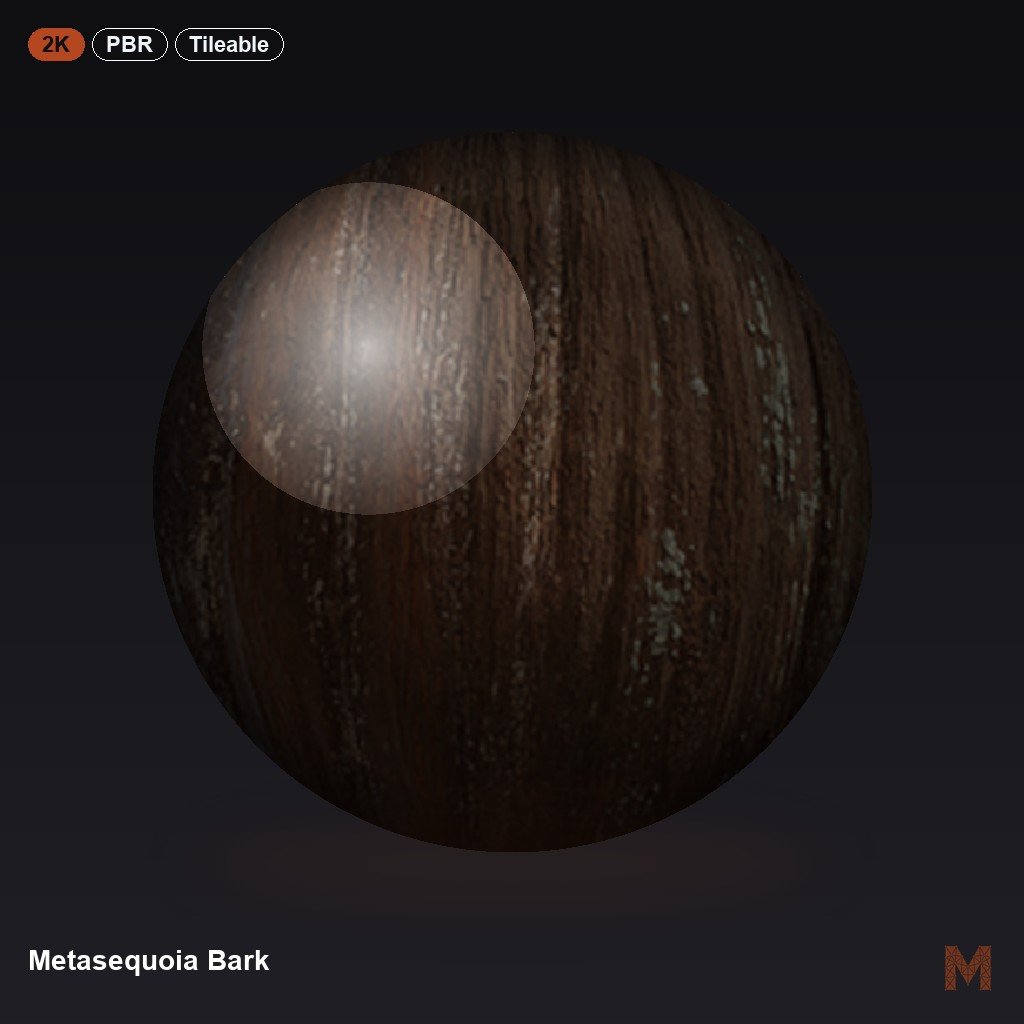 Metasequoia Bark