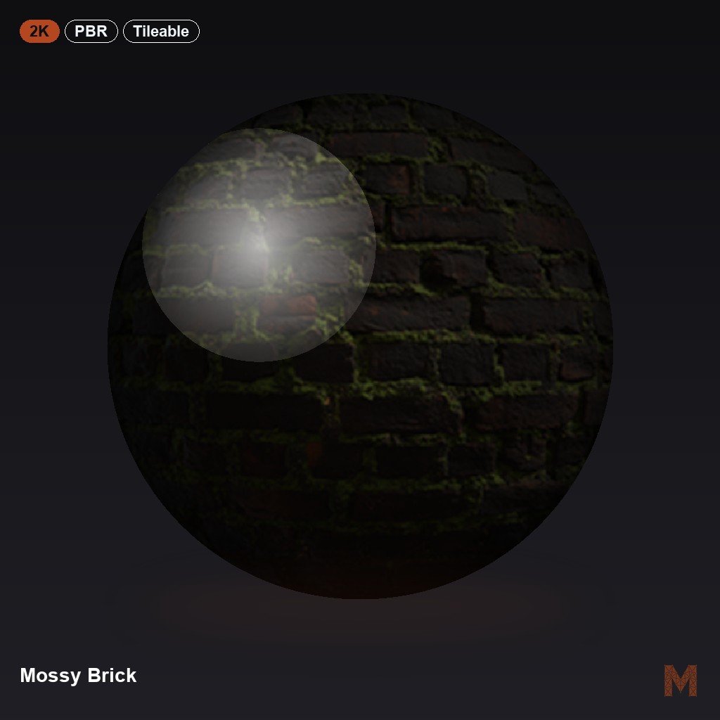 Mossy Brick