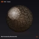 Mud Cracked Dry Riverbed 002