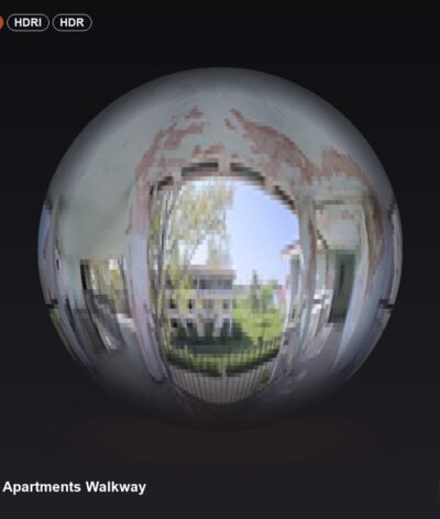 Old Apartments Walkway