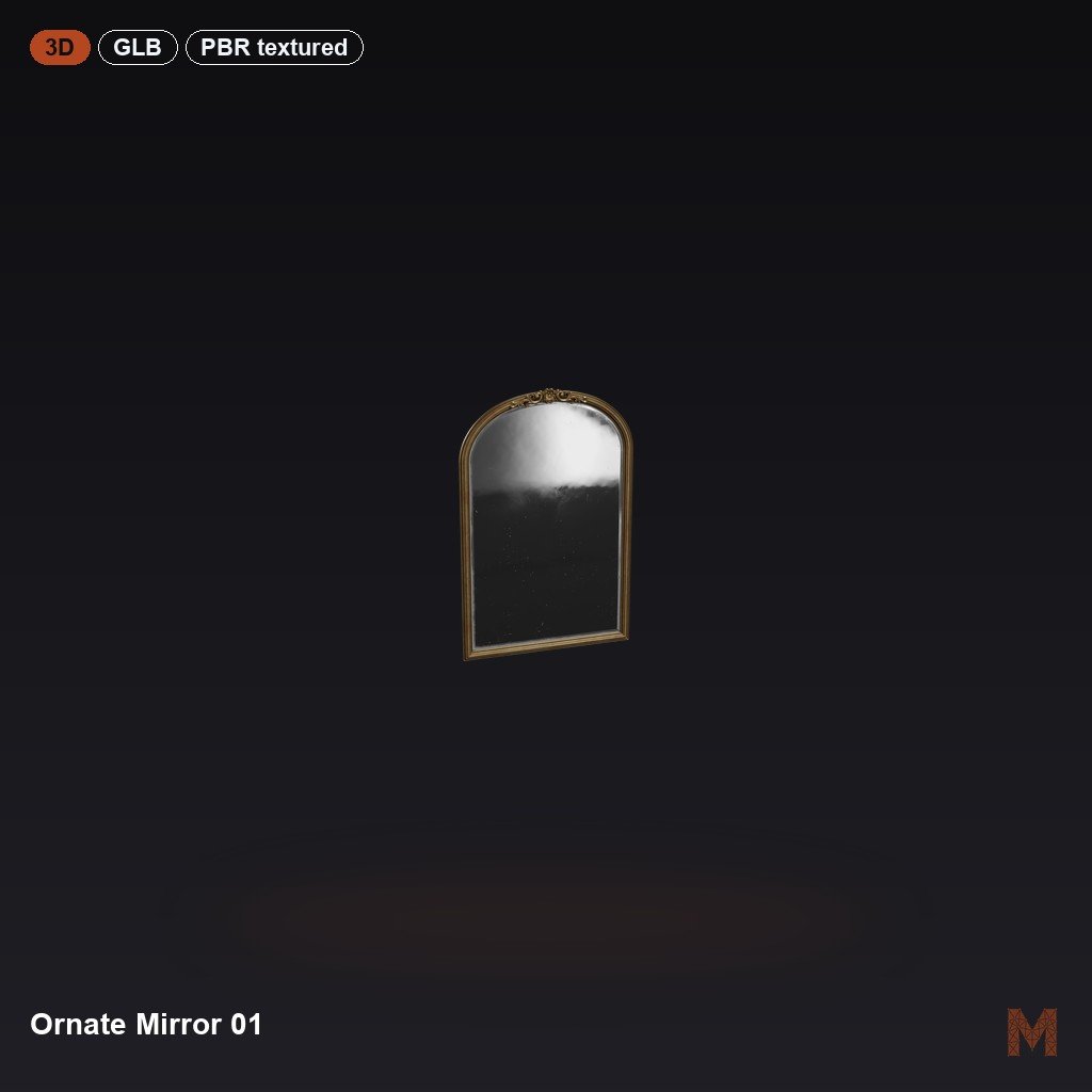 Ornate Mirror 01