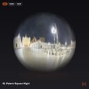 St. Peters Square Night