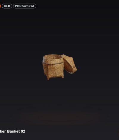 Wicker Basket 02
