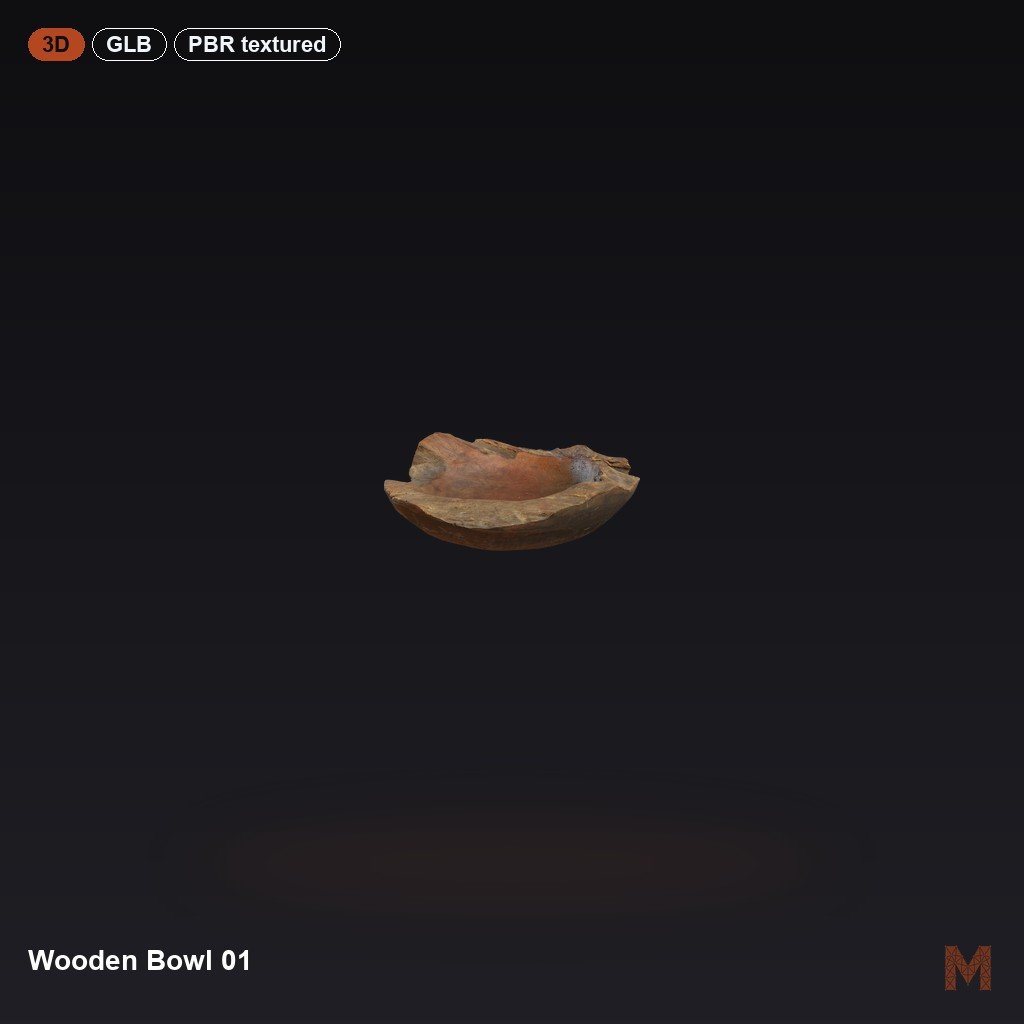 Wooden Bowl 01
