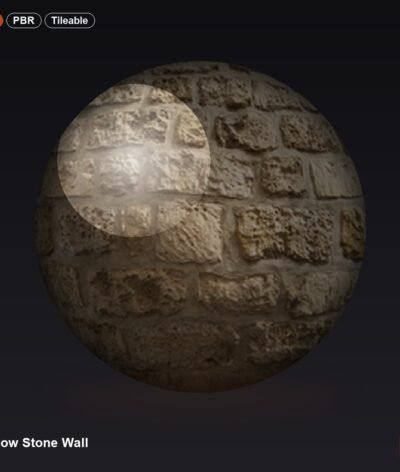 Yellow Stone Wall